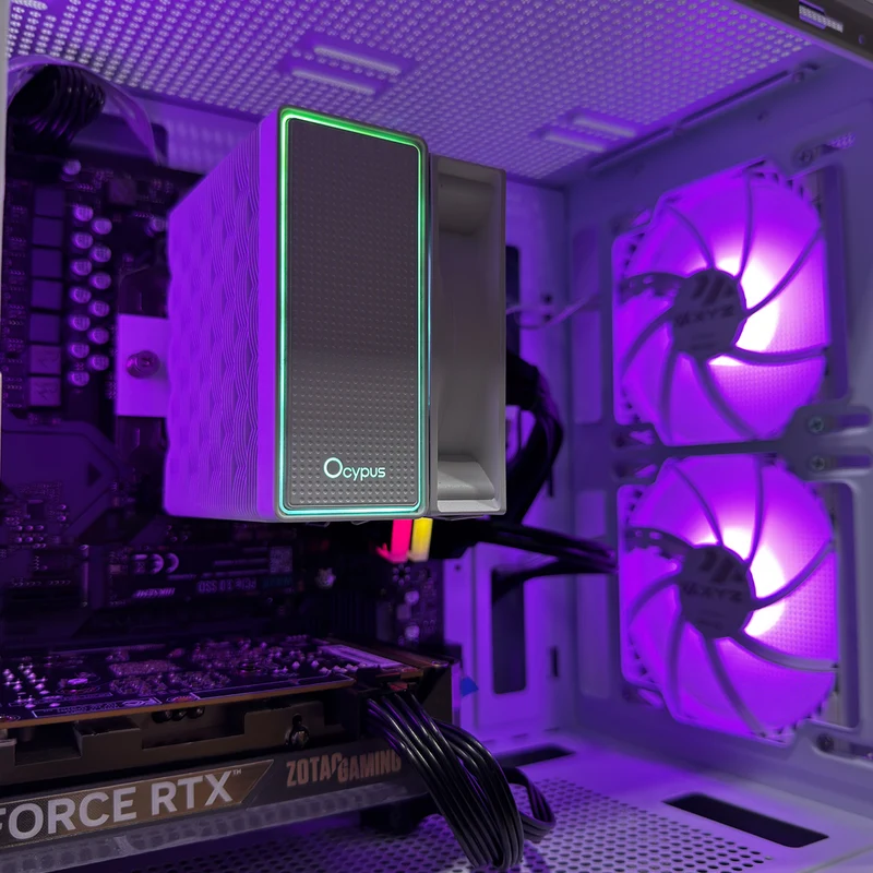 Sigma Atom White Desktop Gaming PC | AMD Ryzen 5 7400 | 16GB (2x8GB) RAM | 1TB SSD | RTX 5050 | Windows 11 Pro