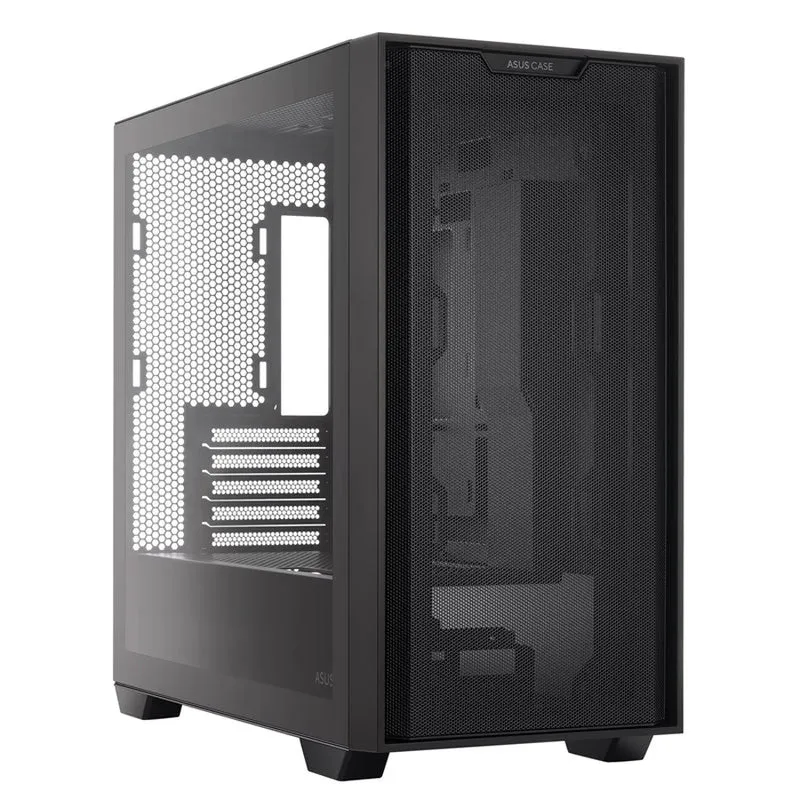Powered by ASUS: A21 Black Desktop Gaming PC | AMD Ryzen 5 5600GT-MPK | 16GB (2X8GB) RAM | 500GB SSD | RTX 3050