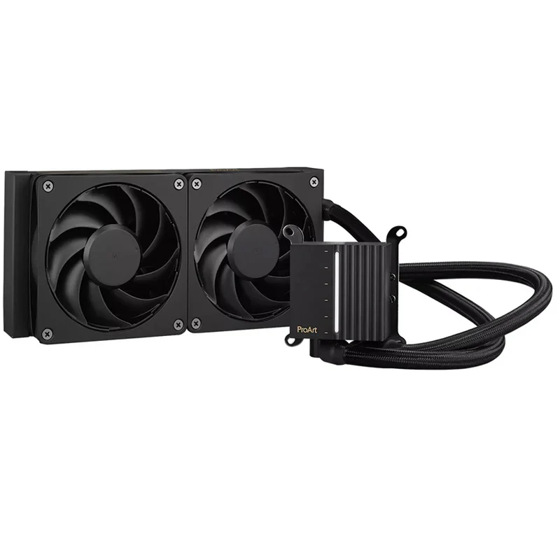 Powered by ASUS: Proart Black Desktop Gaming PC | AMD Ryzen 7 9700X | 32GB (2X16GB) RAM | 2TB SSD | RTX 5070 Ti OC
