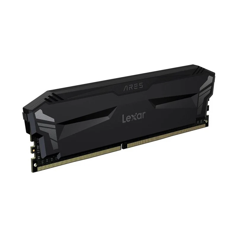 Lexar Ares DDR4 RGB 16GB (2x8GB) 3600Mhz XMP OC Gaming Desktop Memory With Heatsink (Black) (LD4BU008G-R3600GD0A)