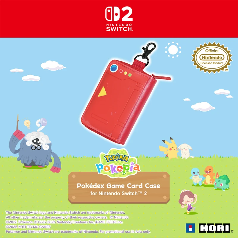 Hori Game Card Case 8 for Nintendo Switch 2 (Pokemon Pokopia) (NSX-183A)