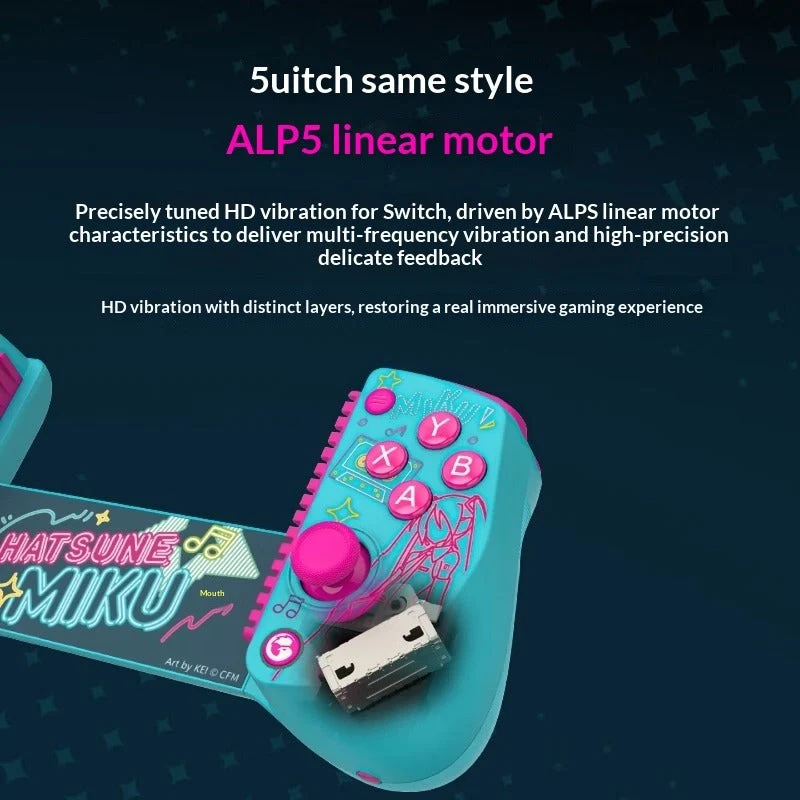 Gamesir X5S Wireless Game Controller for PC / Mobile / Nintendo Switch / Nintendo Switch 2 (Hatsune Miku)