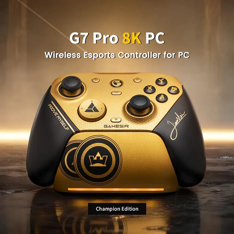 GameSir G7 Pro 8K PC Wireless eSports Gaming Controller for PC (Champion Edition)