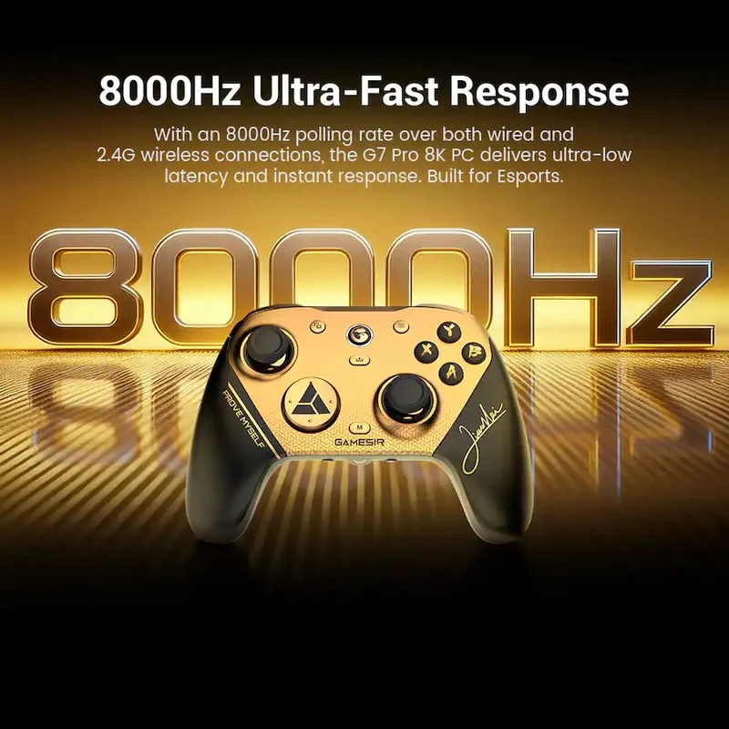 GameSir G7 Pro 8K PC Wireless eSports Gaming Controller for PC (Champion Edition)