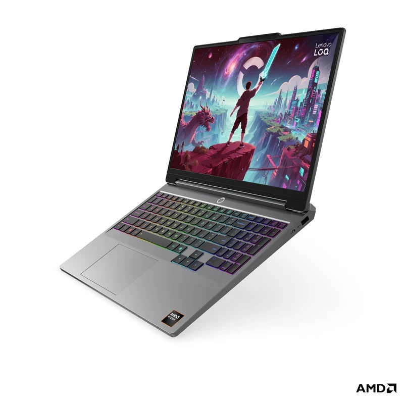 Lenovo LOQ 15AHP11 83TN0016PH Gaming Laptop (Luna Grey) | 15.3" WUXGA (1920x1200) IPS 165Hz | Ryzen 7 250 | 16GB RAM | 512GB SSD | RTX 5050 | Windows 11 Home | MS Office Home 2024 + Lenovo IdeaPad Gaming Modern Backpack