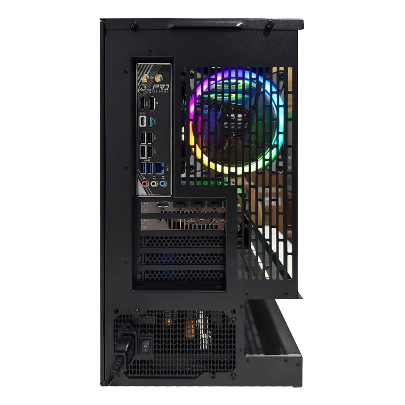 Optima Floatron Black Desktop Gaming PC | AMD Ryzen 7 9700X | 32GB (2x16GB) RAM | 1TB SSD | RX 9070 XT | Windows 11 Pro