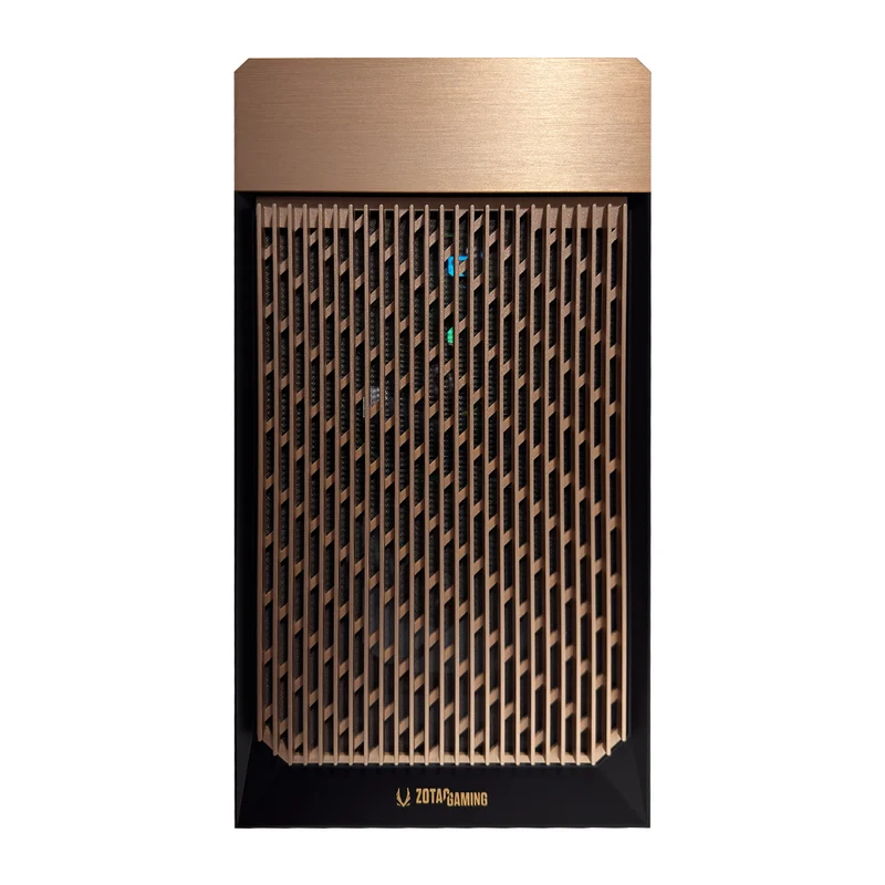 Ultra Alloy MATX Black/Gold Desktop Gaming PC | AMD Ryzen 7 9800X3D | 32GB(2x16GB) RAM | 2TB SSD | RX 9070 XT | Windows 11 Pro