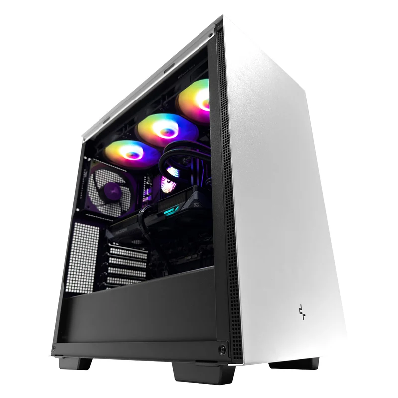 Sophos CH510 White Desktop Gaming PC | AMD Ryzen 7 7700X | 32GB(2x16GB) RAM | 1TB SSD | RX 9060 XT | Windows 11 Pro