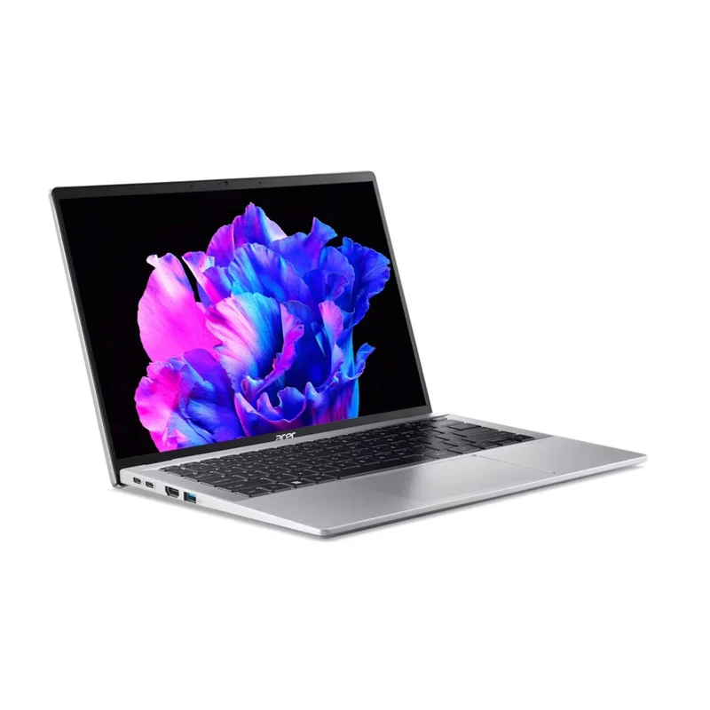 Acer Swift GO 14 SFG14-74-515N Laptop (Pure Silver) | 14" WQXGA+ (2880x1800) OLED | Core Ultra 5 225H | 16GB RAM | 512GB SSD | Intel Arc Graphics | Windows 11 Home | MS Office Home 2024 + Acer Entry Run Rate Backpack E-1620-P