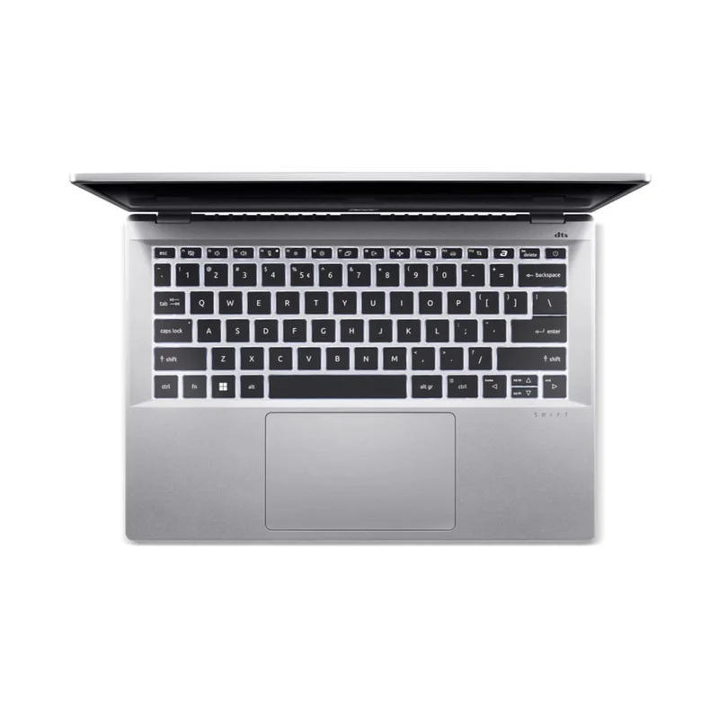 Acer Swift GO 14 SFG14-74-515N Laptop (Pure Silver) | 14" WQXGA+ (2880x1800) OLED | Core Ultra 5 225H | 16GB RAM | 512GB SSD | Intel Arc Graphics | Windows 11 Home | MS Office Home 2024 + Acer Entry Run Rate Backpack E-1620-P