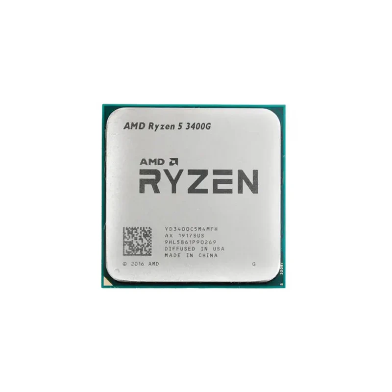 AMD Ryzen 5 3400G Processor - Tray (without Fan)