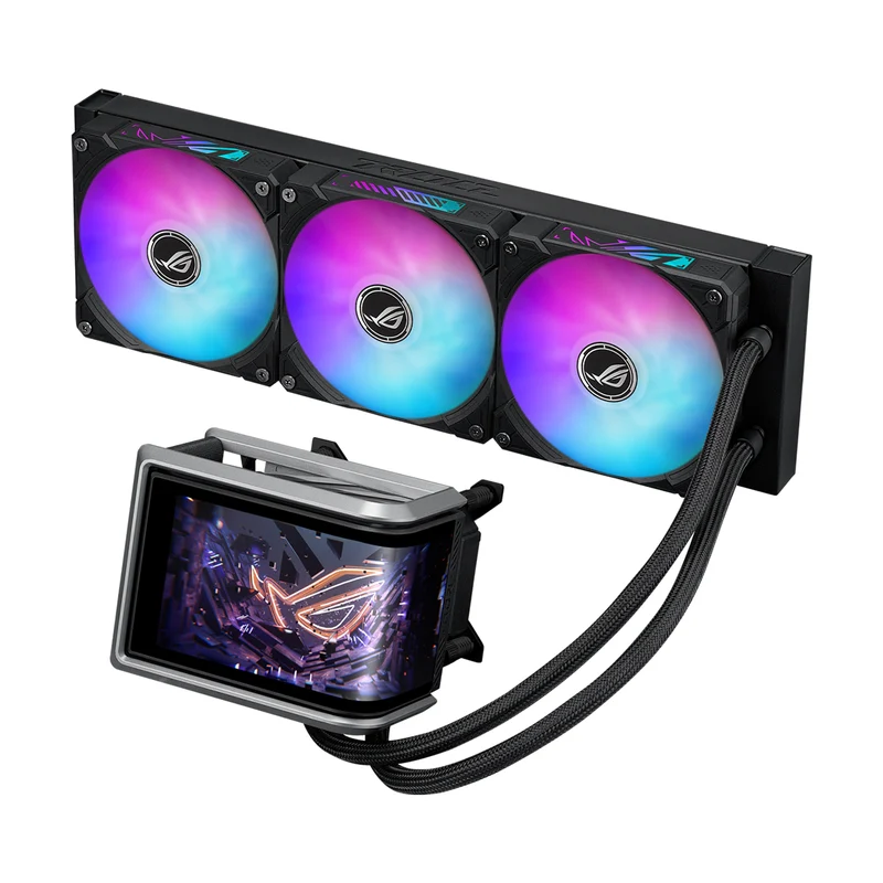 ASUS ROG Ryuo IV 360 ARGB CPU Liquid Cooler (Black, White)