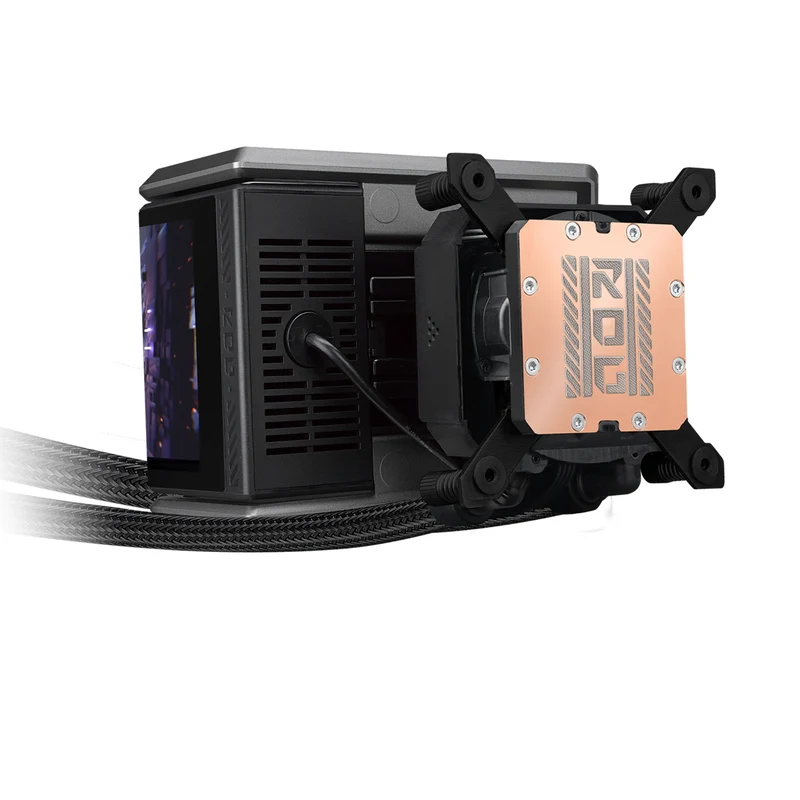 ASUS ROG Ryuo IV 360 ARGB CPU Liquid Cooler (Black, White)