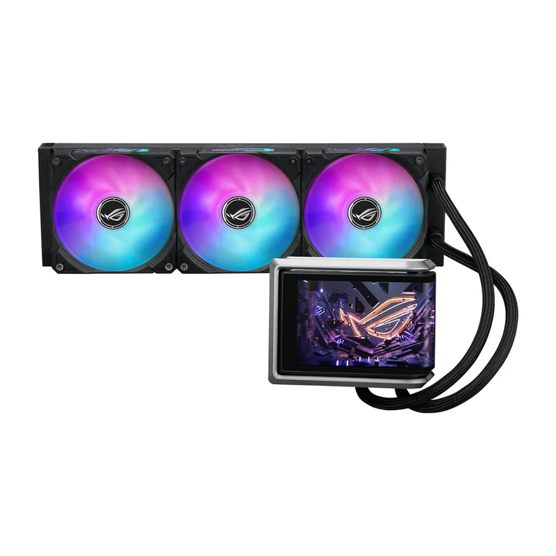 ASUS ROG Ryuo IV 360 ARGB CPU Liquid Cooler (Black, White)
