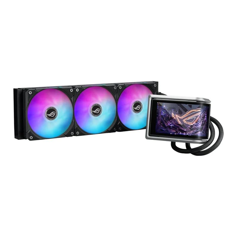 ASUS ROG Ryuo IV 360 ARGB CPU Liquid Cooler (Black, White)