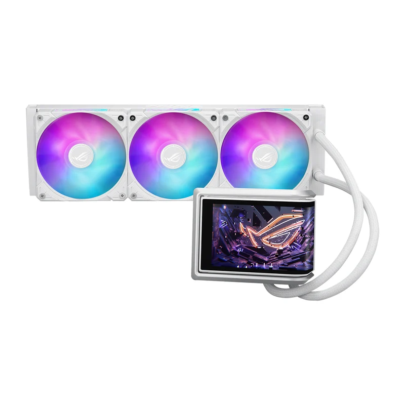 ASUS ROG Ryuo IV 360 ARGB CPU Liquid Cooler (Black, White)