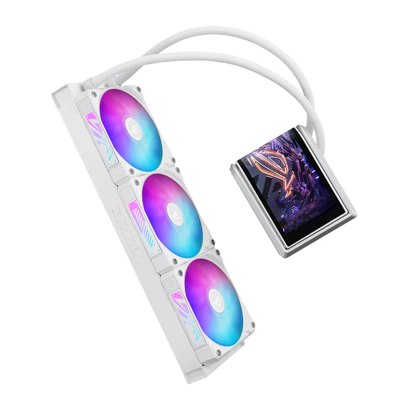 ASUS ROG Ryuo IV 360 ARGB CPU Liquid Cooler (Black, White)