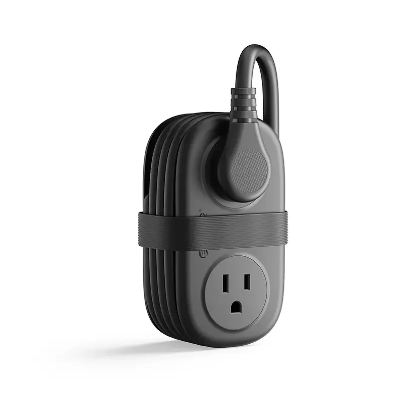 Orico AP3 7-Port 15.5W Travel Power Strip (Black, White)