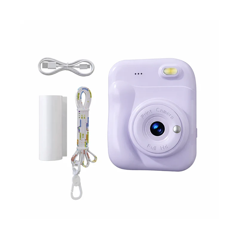 Vyvylabs Q11 Mini Print Camera (Pink, Purple) (VKQ11-PK, VKQ11-PL)