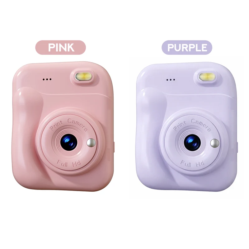 Vyvylabs Q11 Mini Print Camera (Pink, Purple) (VKQ11-PK, VKQ11-PL)