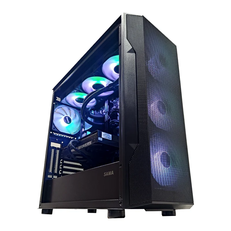 Sophos S40 Black Desktop Gaming PC | AMD Ryzen 7 9700X | 16GB RAM | 1TB SSD | RTX 5070 | Windows 11 Pro