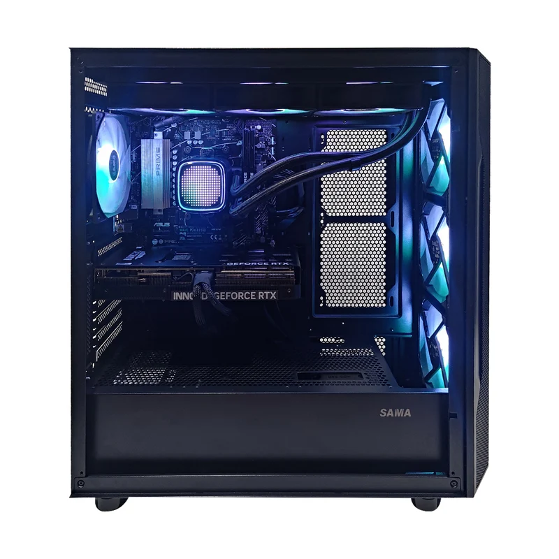 Sophos S40 Black Desktop Gaming PC | AMD Ryzen 7 9700X | 16GB RAM | 1TB SSD | RTX 5070 | Windows 11 Pro