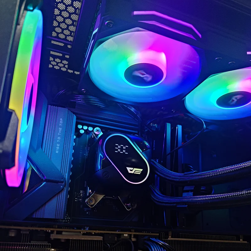 Optima Thunder X3 Black Desktop Gaming PC | AMD Ryzen 7 7800X3D | 32GB RAM | 1TB SSD | RTX 5070 | Windows 11 Pro