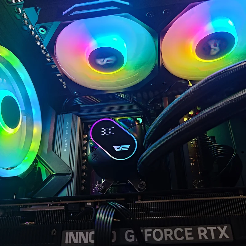 Optima Thunder X3 Black Desktop Gaming PC | AMD Ryzen 7 7800X3D | 32GB RAM | 1TB SSD | RTX 5070 | Windows 11 Pro
