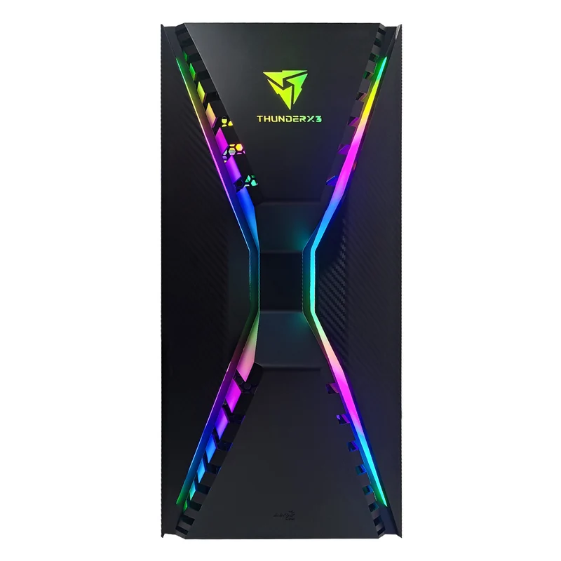 Optima Thunder X3 Black Desktop Gaming PC | AMD Ryzen 7 7800X3D | 32GB RAM | 1TB SSD | RTX 5070 | Windows 11 Pro