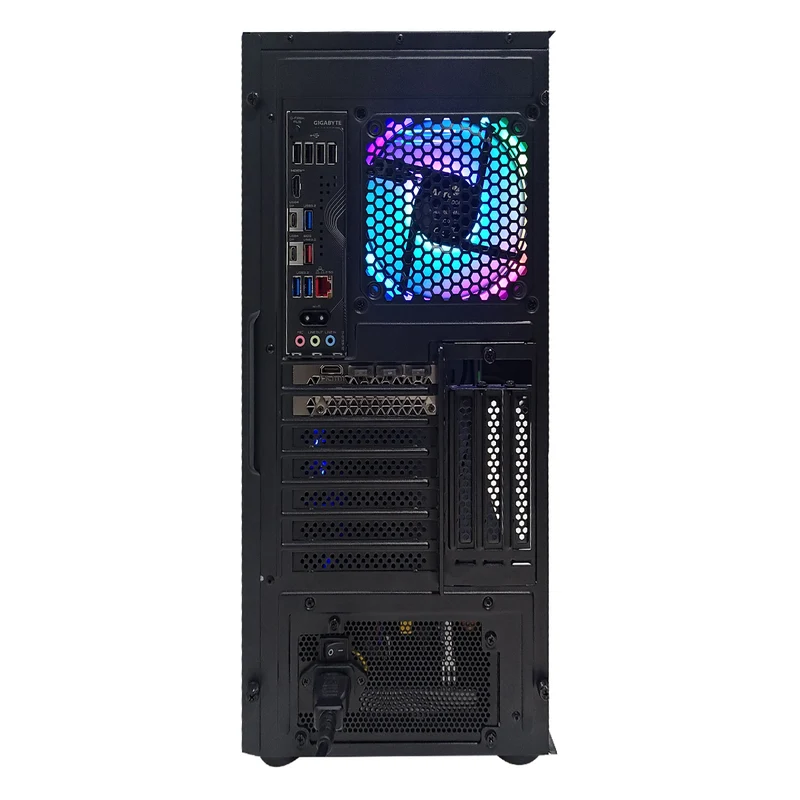 Optima Thunder X3 Black Desktop Gaming PC | AMD Ryzen 7 7800X3D | 32GB RAM | 1TB SSD | RTX 5070 | Windows 11 Pro