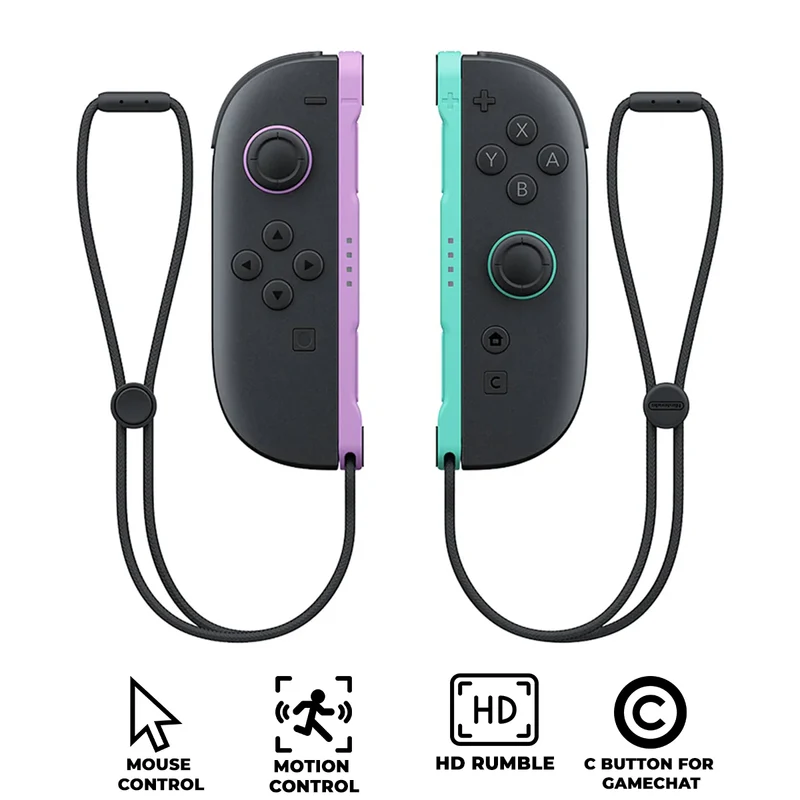 Nintendo Switch 2 Joy-Con 2 (L) / (R) Light Purple / Light Green (JPN) (BEE-A-JABAB)