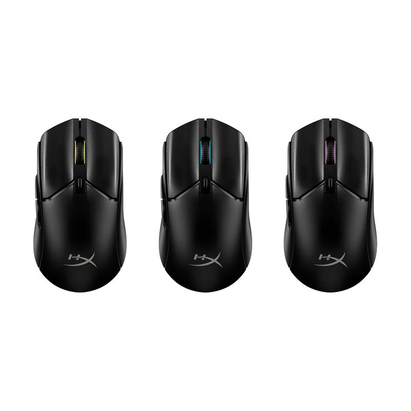 HyperX Pulsefire Haste 2 Core Wireless Gaming Mouse (Black, White) (8R2E6AA, 8R2E7AA)