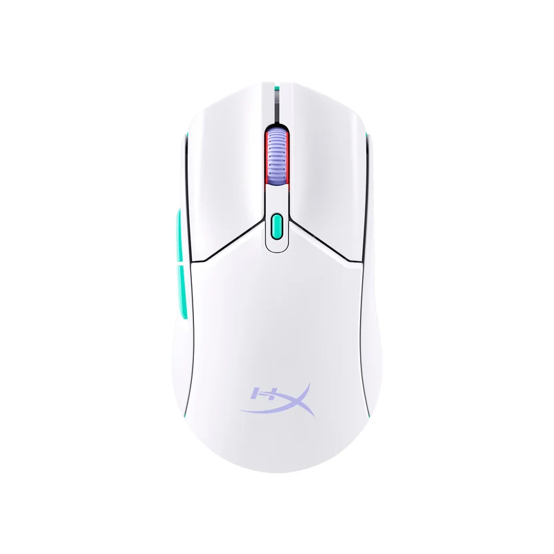 HyperX Pulsefire Haste 2 Core Wireless Gaming Mouse (Black, White) (8R2E6AA, 8R2E7AA)