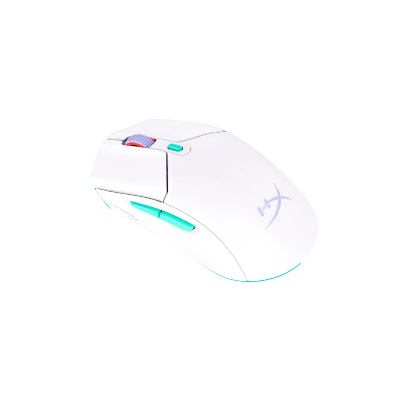 HyperX Pulsefire Haste 2 Core Wireless Gaming Mouse (Black, White) (8R2E6AA, 8R2E7AA)