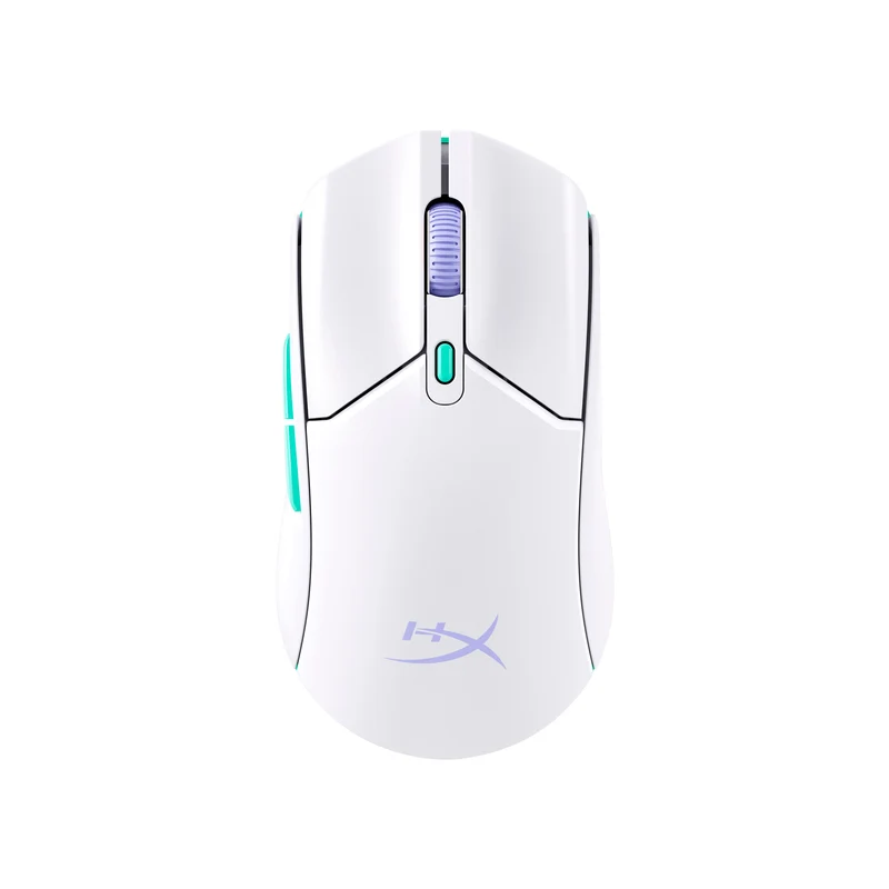 HyperX Pulsefire Haste 2 Core Wireless Gaming Mouse (Black, White) (8R2E6AA, 8R2E7AA)