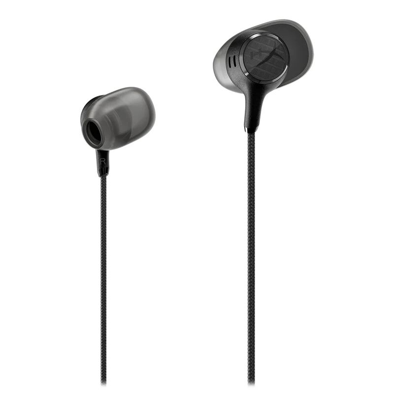 HyperX Cloud Earbuds III S Wired Gaming with Built-in Virtual Surround Sound & DSP (Black, Red) (BN7S1AA, BN7S2AA)