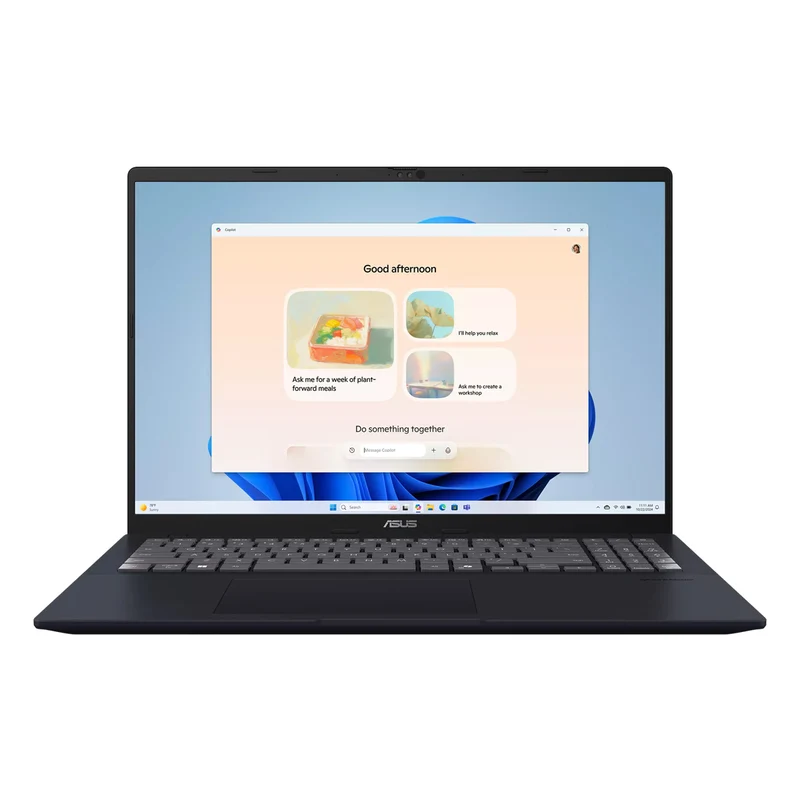 ASUS Vivobook 16 X1607CA-MB192WSM Laptop (Quiet Blue) | 16" WUXGA (1920x1200) IPS | Core Ultra 7 255H | 16GB RAM | 512GB SSD| Intel Graphics | Windows 11 Home | MS Office Home 2024 + MS 365 Basic + ASUS VP4700 Backpack
