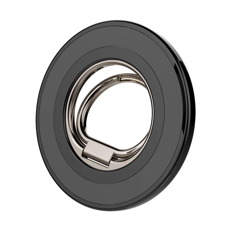 SODI BM350 Double-Sided Magnetic Phone Ring Holder Grip for iPhone (Black)