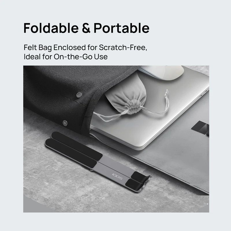 SODI 315 H-Shape Portable Laptop Stand (Black)