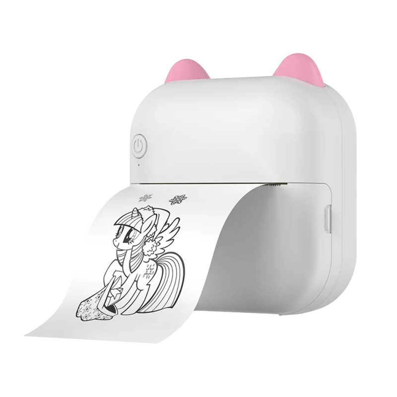 Vyvylabs M5 Portable Mini Printer (Blue, Pink) (VKM5-BL, VKM5-PK)