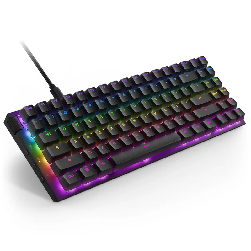 NZXT Function 2 MiniTKL Compact Tenkeyless Optical Gaming Keyboard (Matte Black)