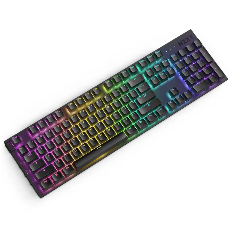 NZXT Function 2 Full-Size Optical Gaming Keyboard (Matte Black)