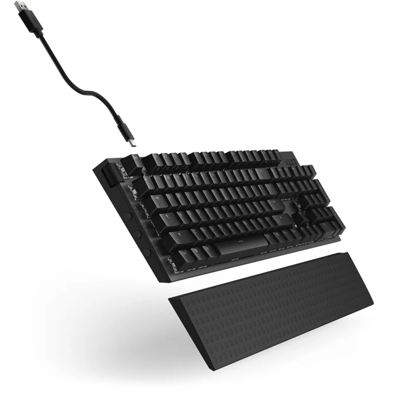 NZXT Function 2 Full-Size Optical Gaming Keyboard (Matte Black)