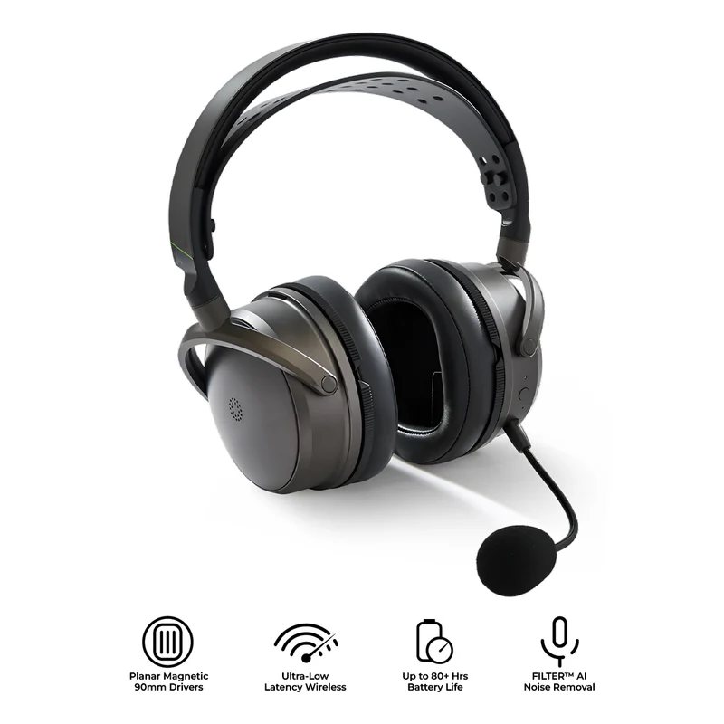 Audeze Maxwell 2 Wireless Planar Magnetic Headset for PC / Mac / Playstation / Switch / Mobile