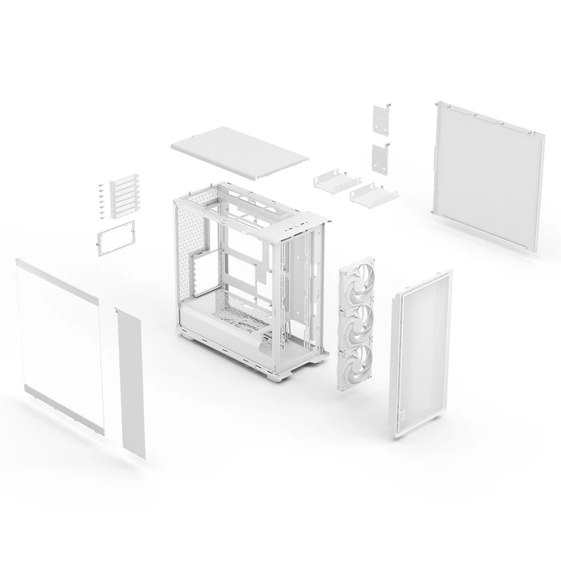 Fractal Design Epoch XL Computer Case (Black TG Light Tint, White TG Clear Tint)