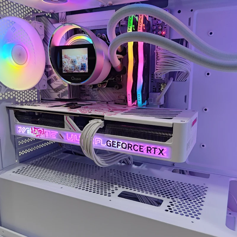 Optima X5M White Desktop Gaming PC | AMD Ryzen 7 7800X3D | 32GB RAM | 1TB SSD | RTX 5070 | Windows 11 Pro