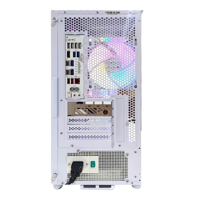 Optima X5M White Desktop Gaming PC | AMD Ryzen 7 7800X3D | 32GB RAM | 1TB SSD | RTX 5070 | Windows 11 Pro