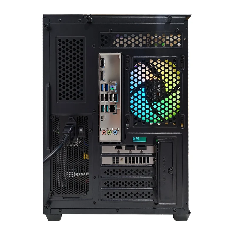 Aurora TH285M Black Desktop Gaming PC | AMD Ryzen 5 7500X3D | 16GB RAM | 1TB SSD | RX 9060 XT OC | Windows 11 Pro