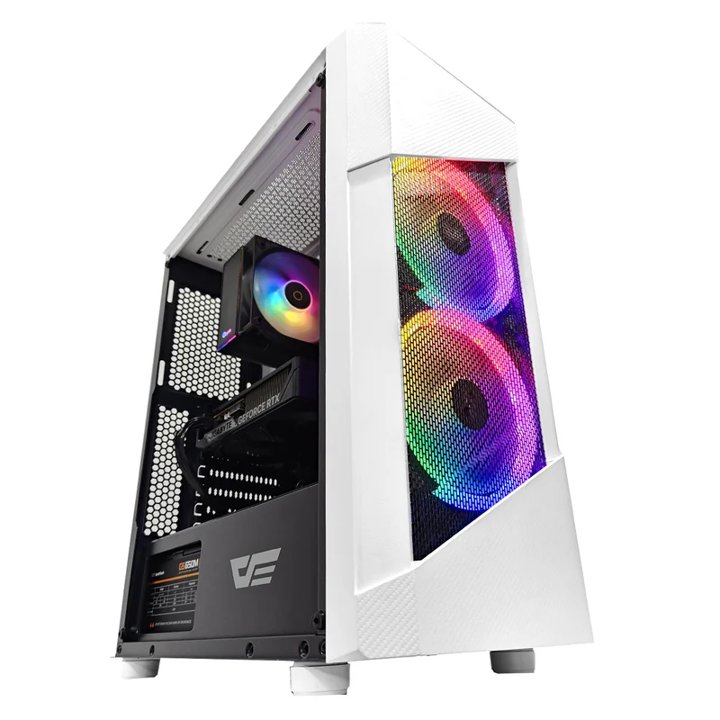 Sigma Pollux White Desktop Gaming PC | AMD Ryzen 5 7500F | 16GB RAM | 1TB SSD | RTX 5060 | Windows 11 Pro