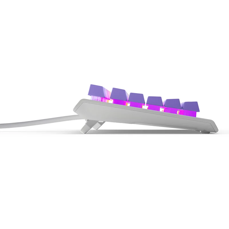 SteelSeries Apex 3 TKL RGB Water & Dust Resistant Whisper Quiet Switches Gaming Keyboard (Amethyst) (PN64951)